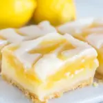 Homemade Glazed Lemon Pie Bars photo
