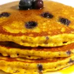 Homemade Gluten-Free Blueberry Pancakes photo