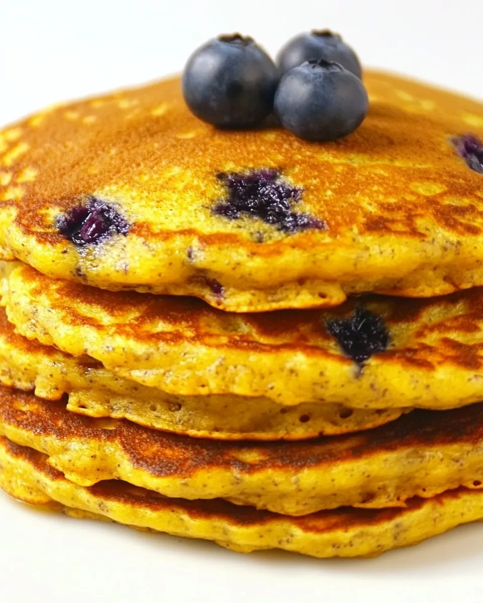Classic Gluten-Free Blueberry Pancakes image