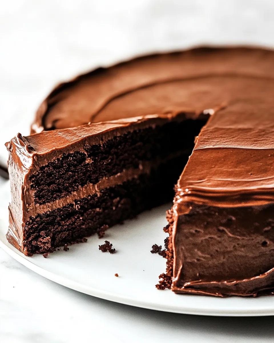 Easy Gluten-Free Chocolate Cake recipe photo