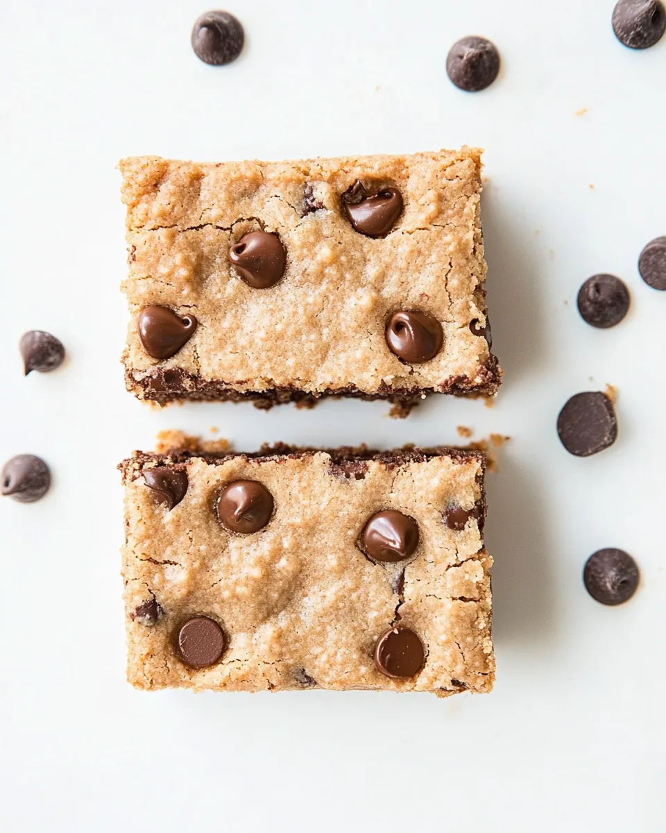 Homemade Gluten-Free Chocolate Chip Cookie Bars photo