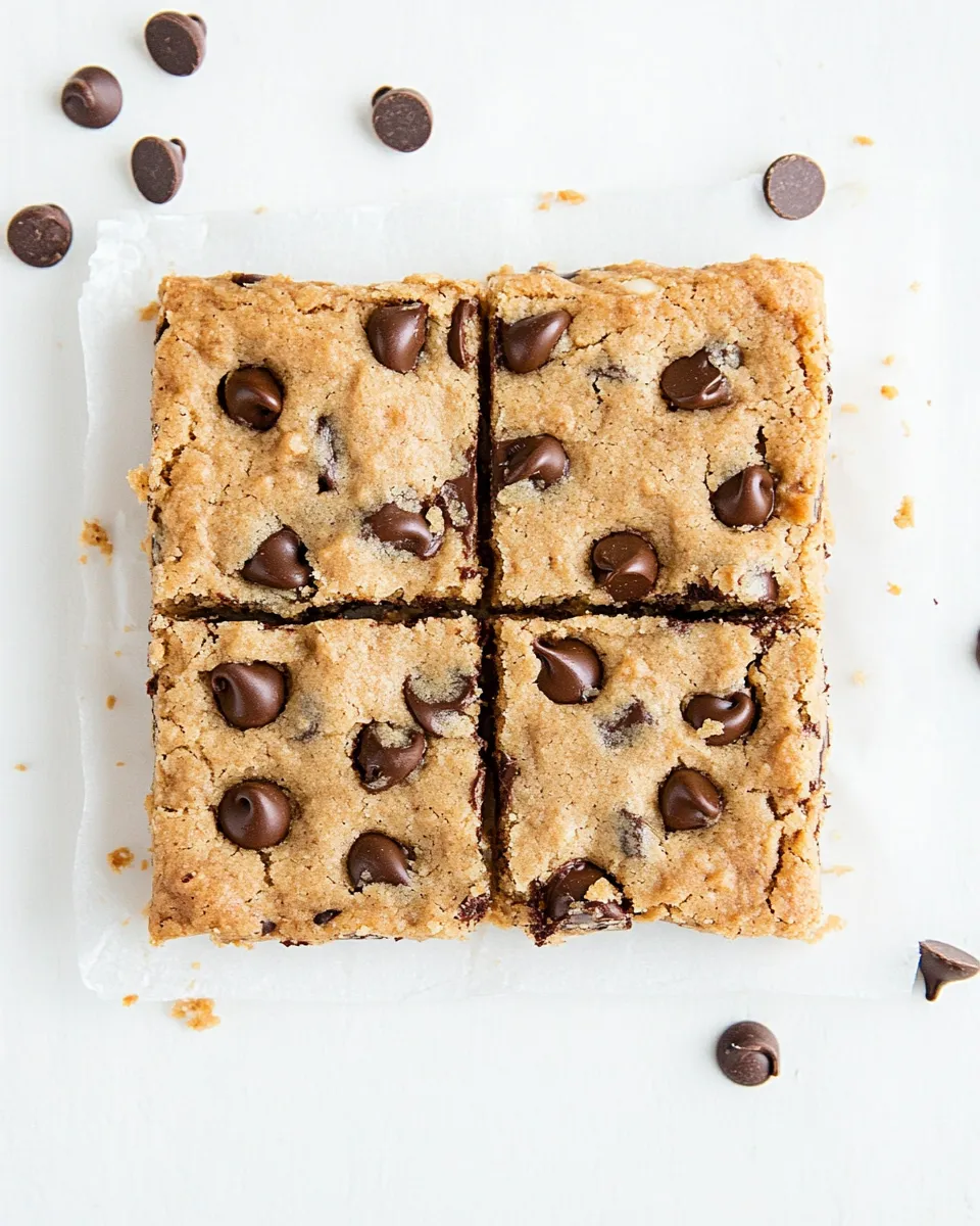 Classic Gluten-Free Chocolate Chip Cookie Bars image