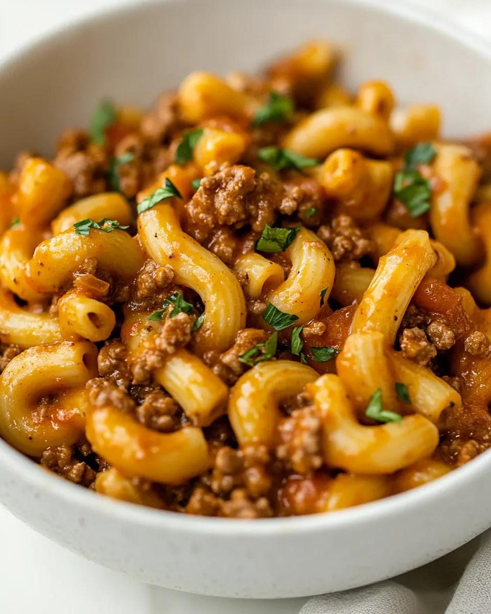 Homemade Gluten-Free Dairy-Free Hamburger Helper photo