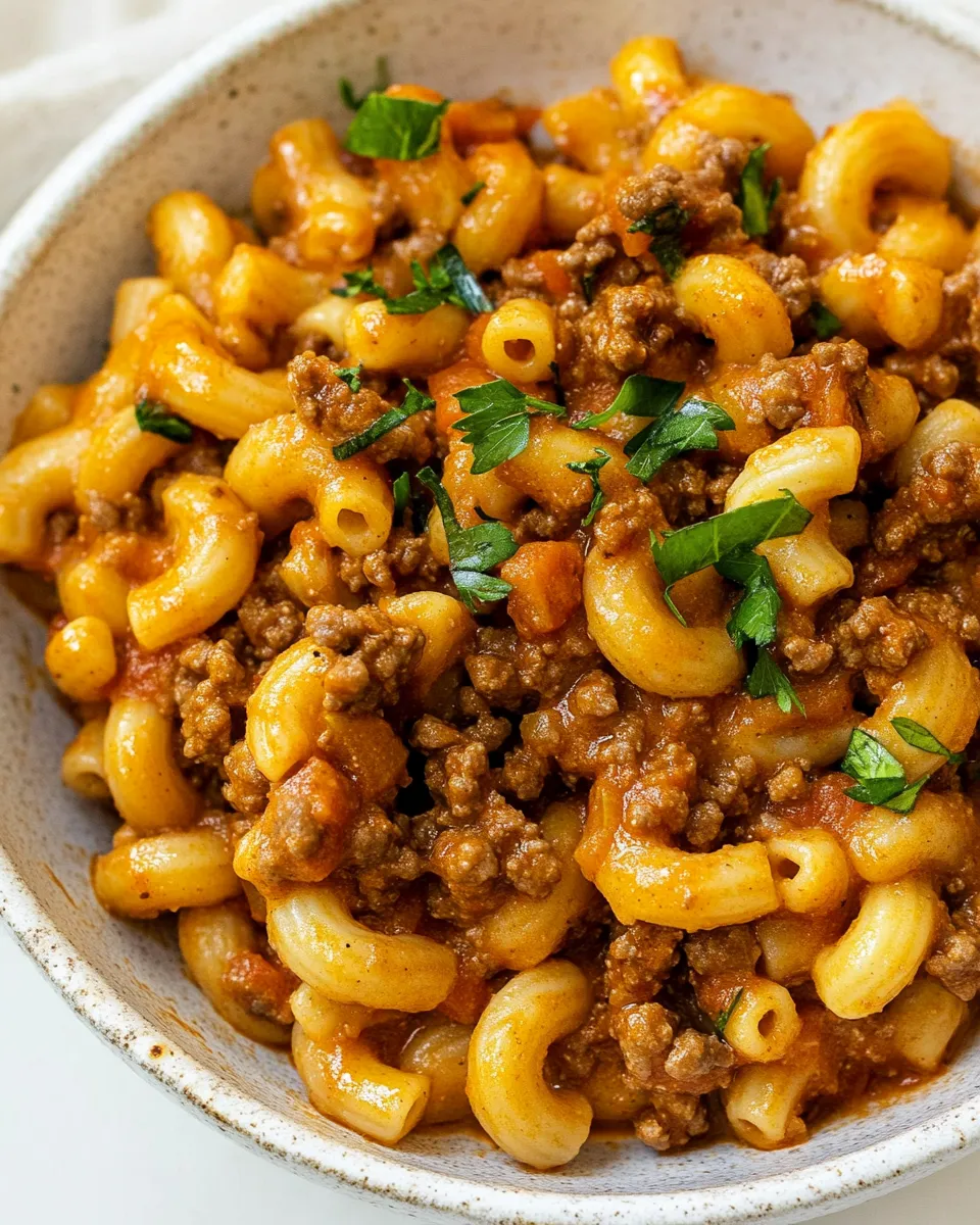Classic Gluten-Free Dairy-Free Hamburger Helper image