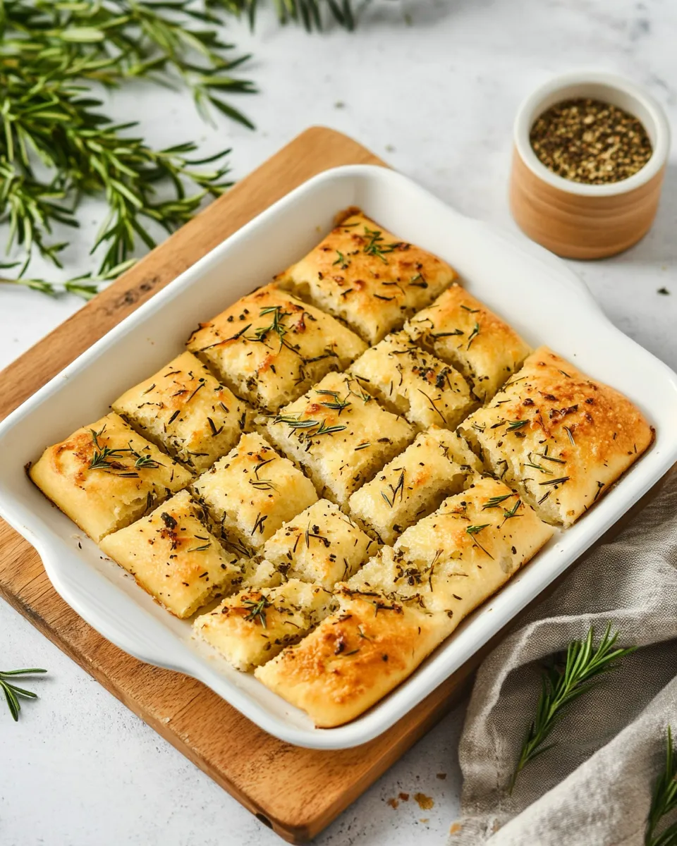 Easy Gluten-Free Focaccia Recipe shot