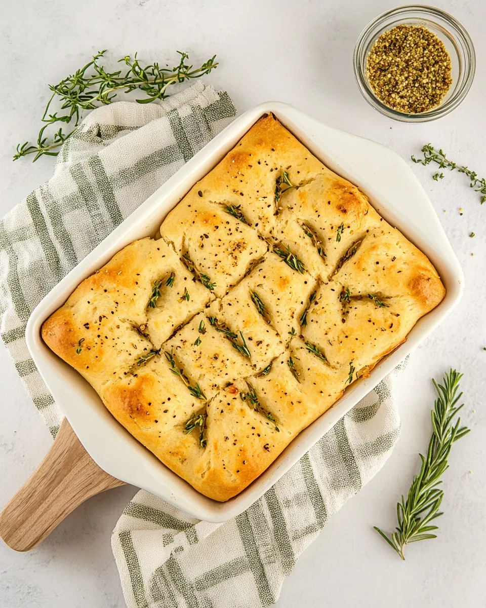Delicious Gluten-Free Focaccia Recipe dish photo