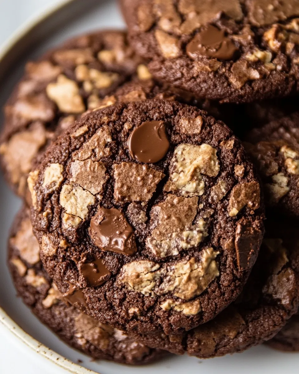 Homemade Gluten-Free Fudge Brownie Cookies photo