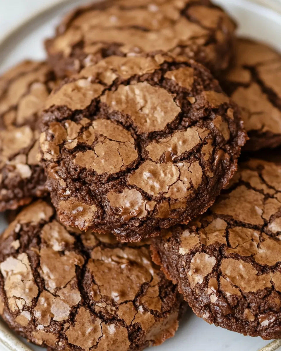 Classic Gluten-Free Fudge Brownie Cookies image