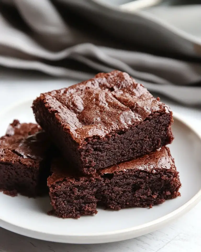 Homemade Gluten Free Brown Rice Flour Brownies photo