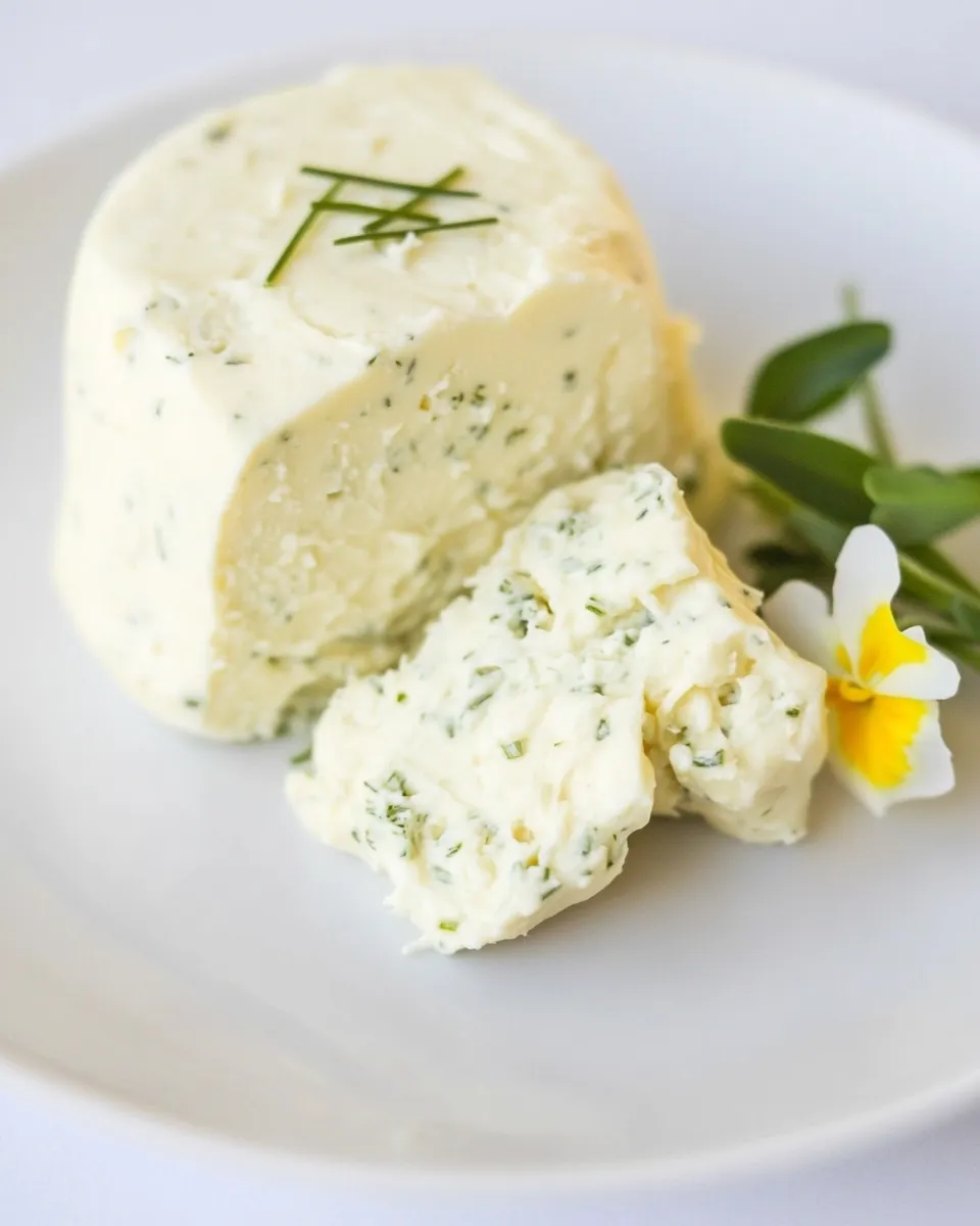 Savory Goats Cheese and Chive Butter recipe photo