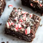 Homemade Grain-Free Vegan Peppermint Brownies photo