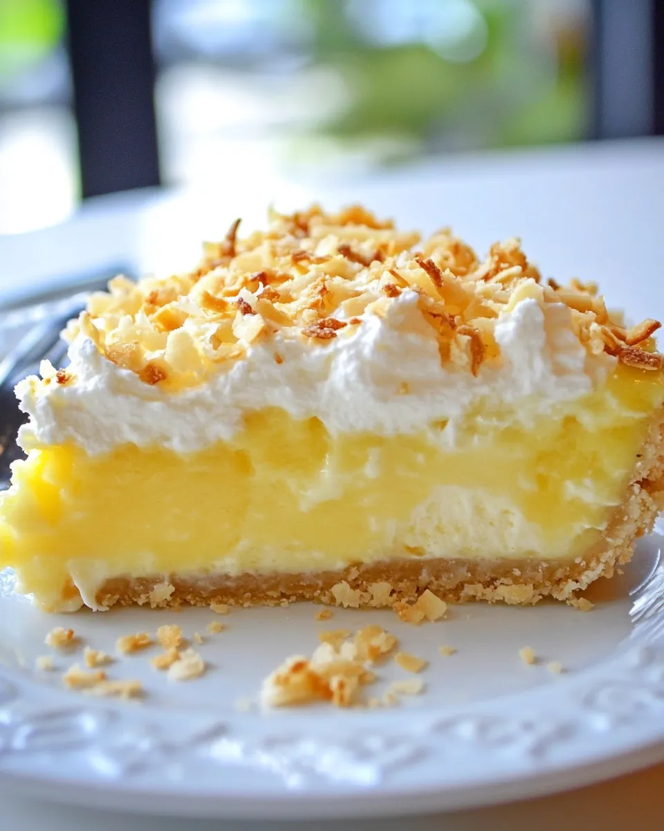 Classic Grandmas Coconut Cream Pie image