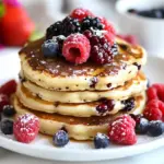 Homemade Greek Yogurt Pancakes photo