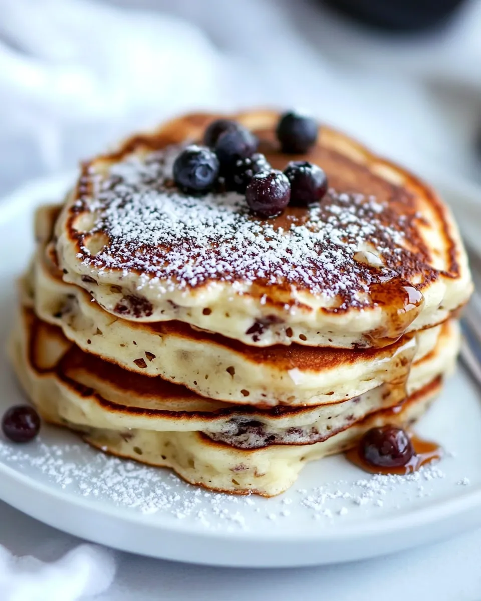 Classic Greek Yogurt Pancakes image