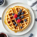 Homemade Greek Yogurt Waffles photo
