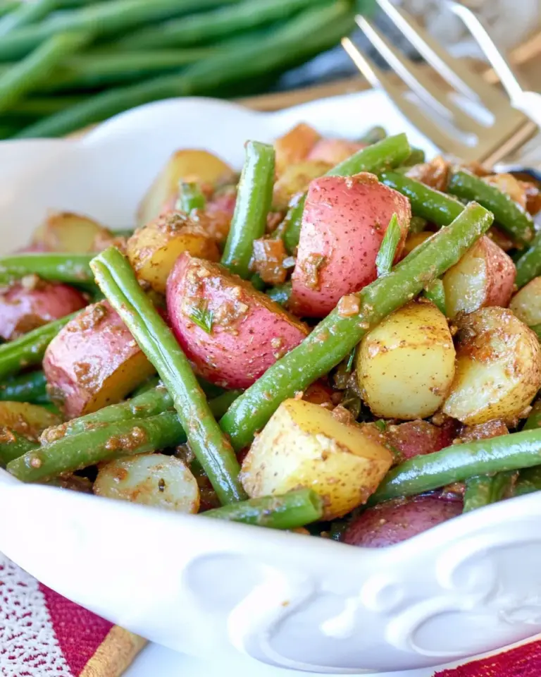 Easy Green Bean Potato Salad With Balsamic-Dijon Dressing photo