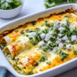 Homemade Green Chicken Enchiladas (With Salsa Verde) recipe photo