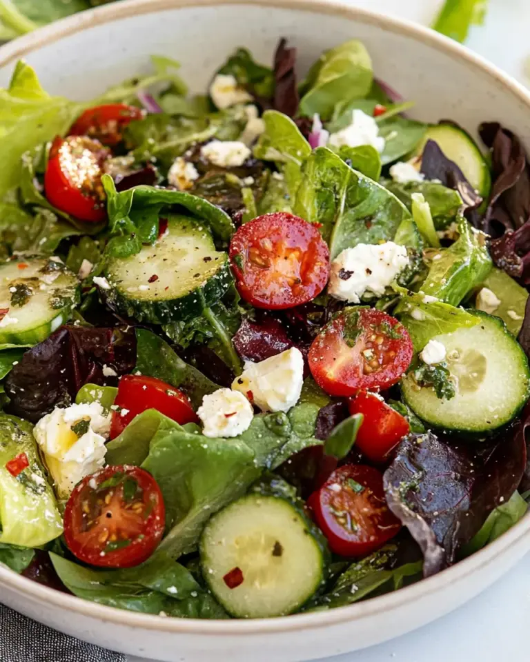 Homemade Green Salad photo