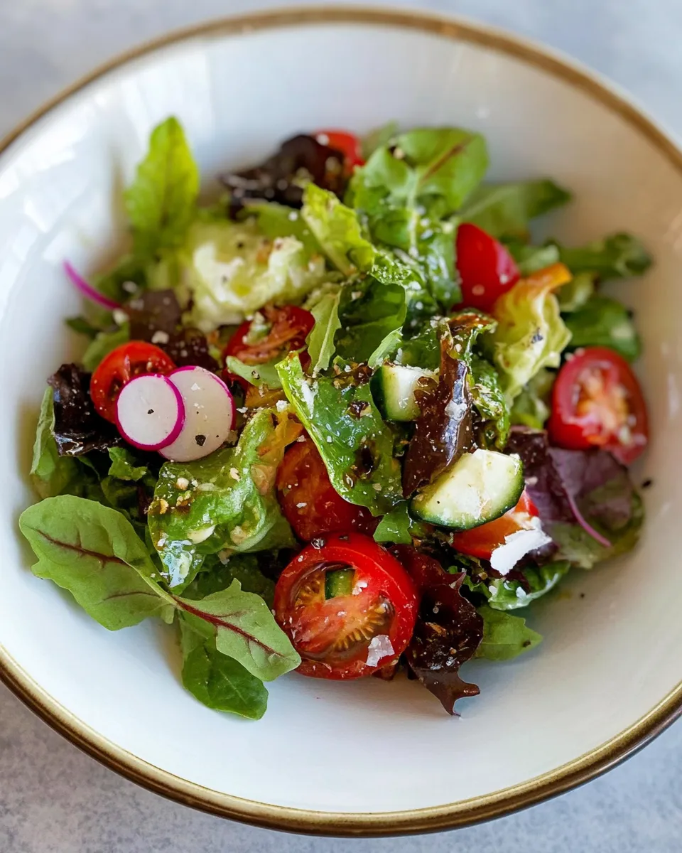 Easy Green Salad recipe photo