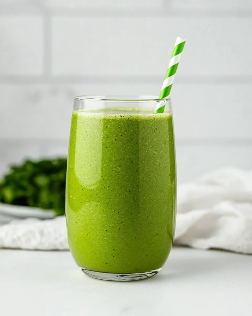 Healthy Green Smoothie recipe photo
