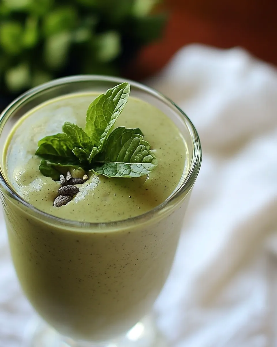 Delicious Green Superfood Smoothie image