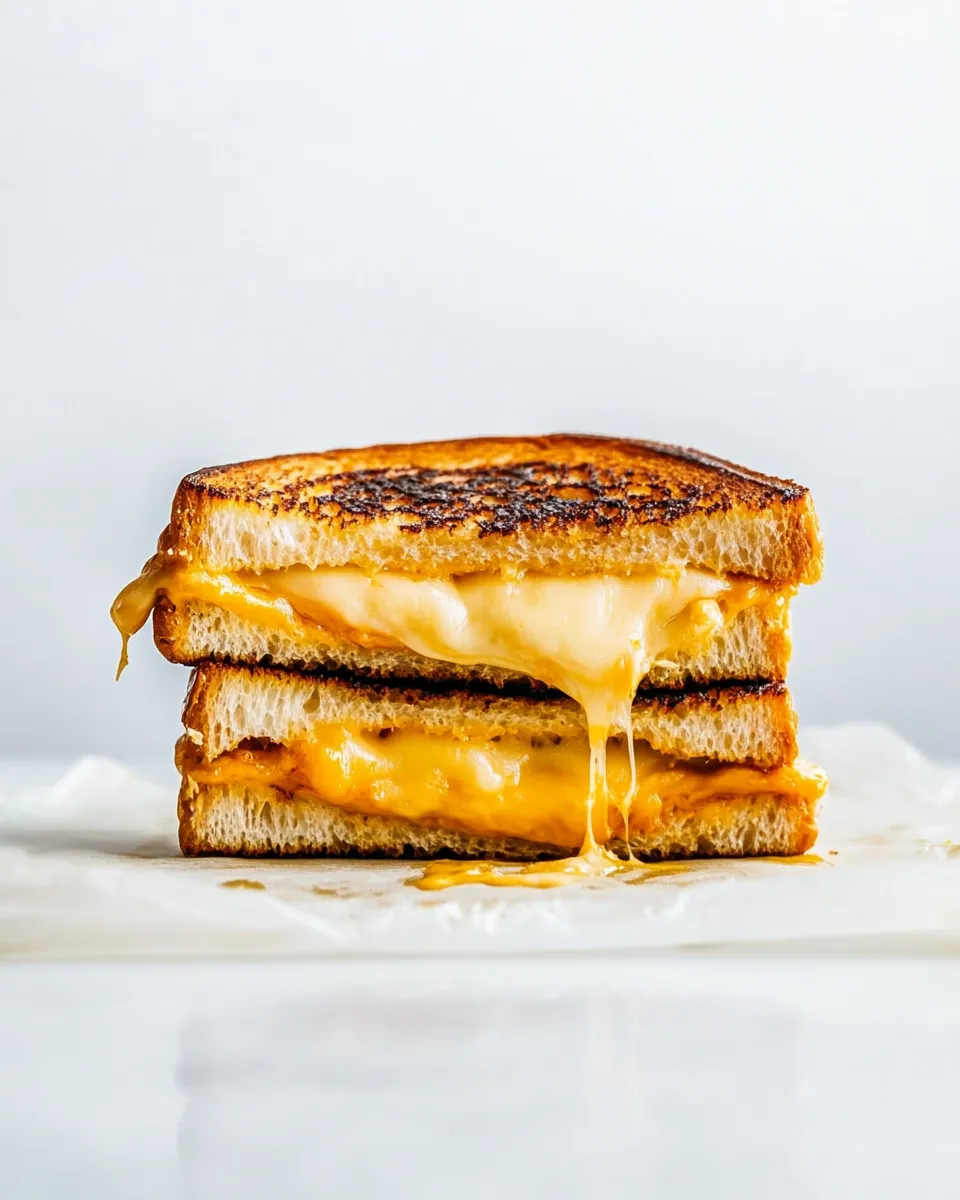 Easy Grilled Cheese Sandwich Recipe shot