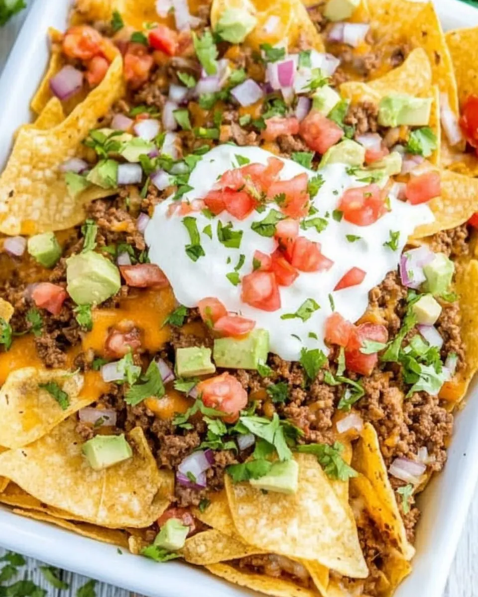 Classic Ground Beef Nachos image