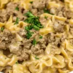 Easy Ground Beef Stroganoff(One Pot!) photo
