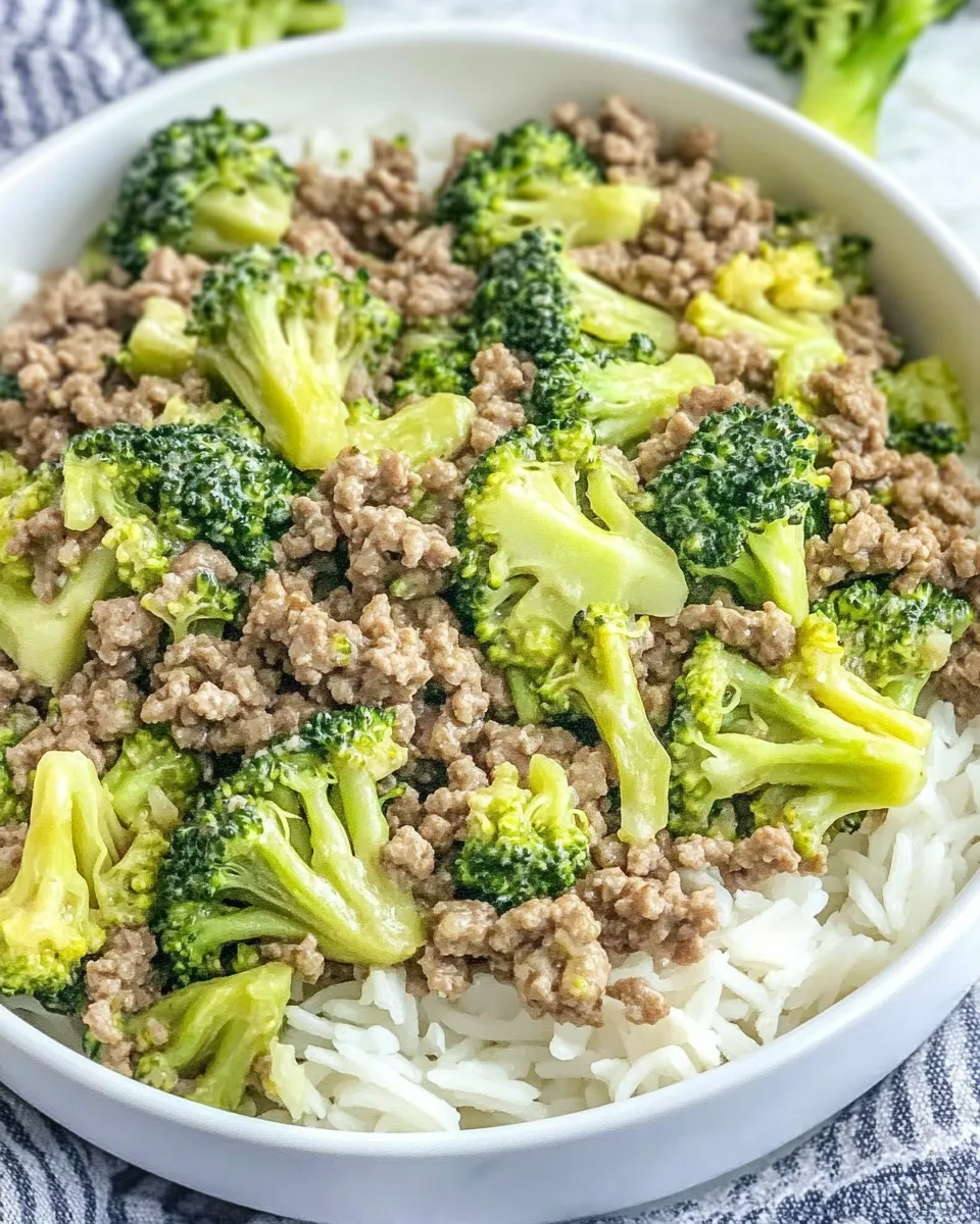 Easy Ground Beef and Broccoli Stir Fry photo