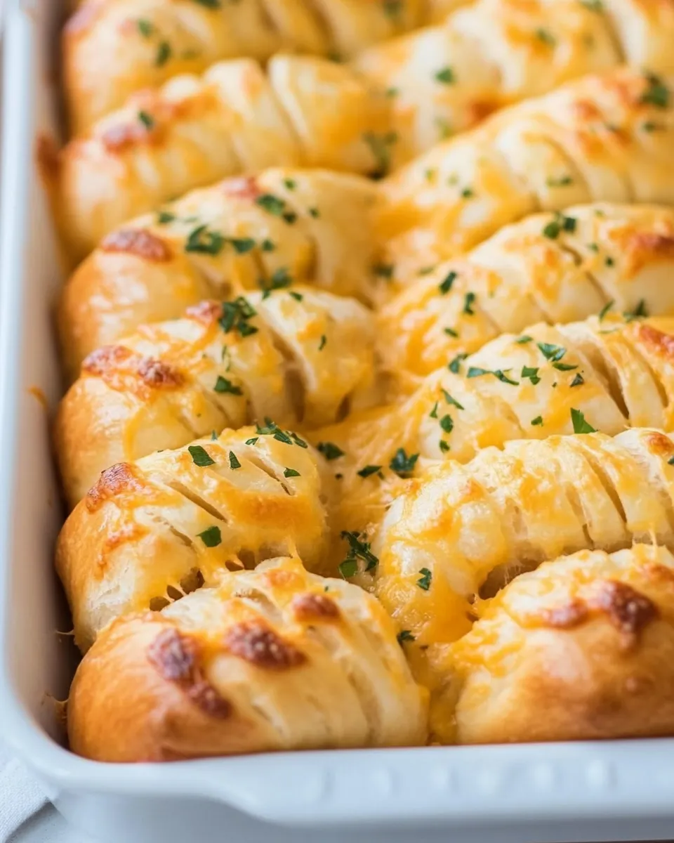 Classic Hasselback Cheesy Garlic Bread image