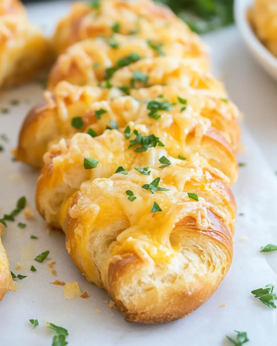 Easy Hasselback Cheesy Garlic Bread recipe photo