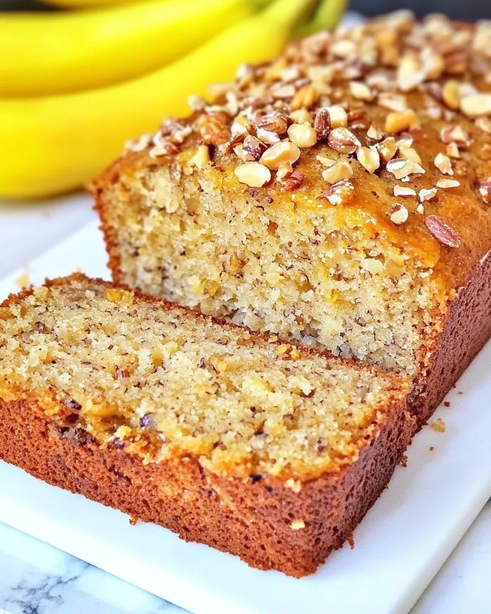 Homemade Hawaiian Banana Nut Bread photo