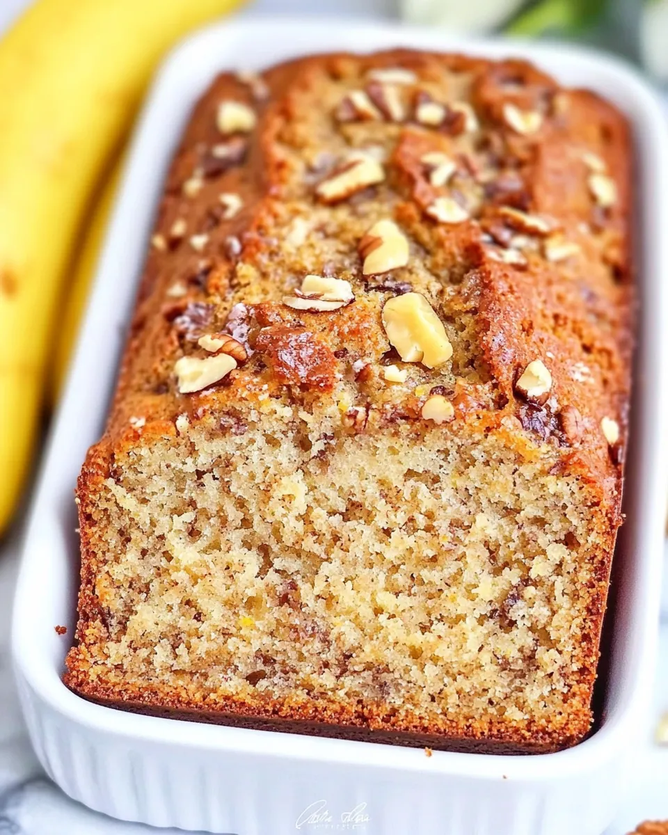 Easy Hawaiian Banana Nut Bread recipe photo