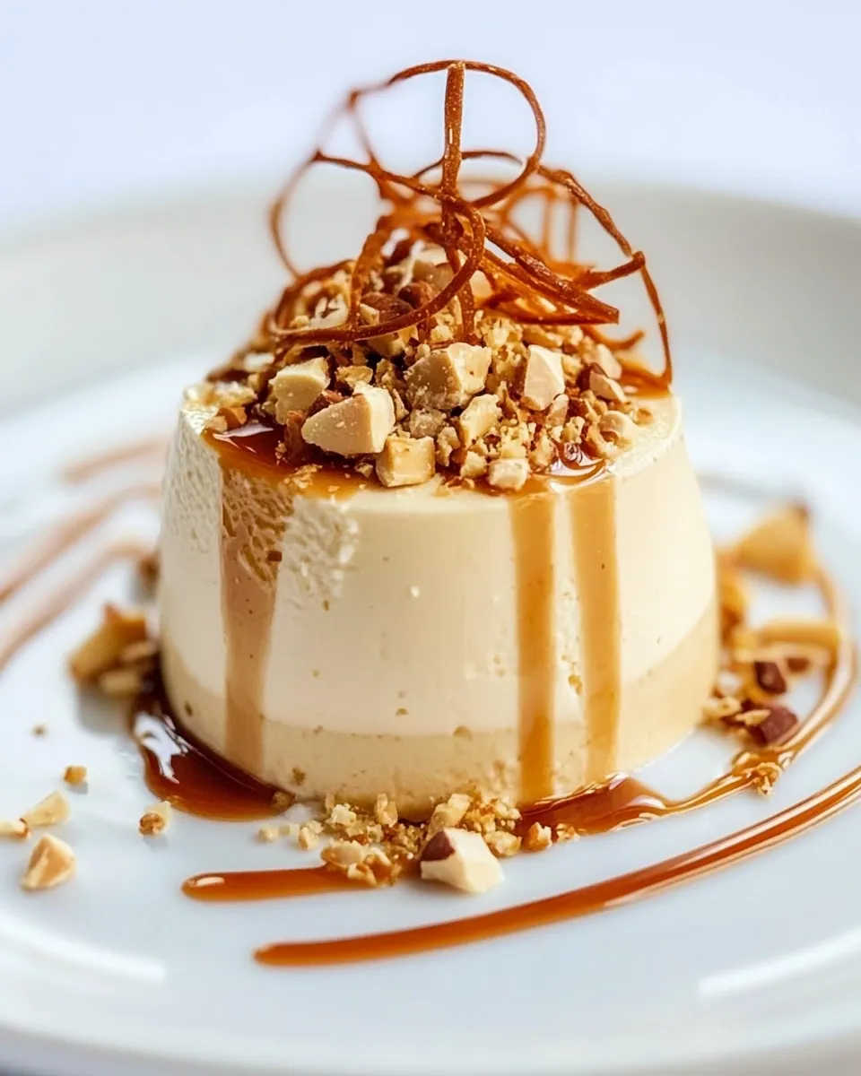 Easy Hazelnut Panna Cotta with Caramel Sauce recipe photo
