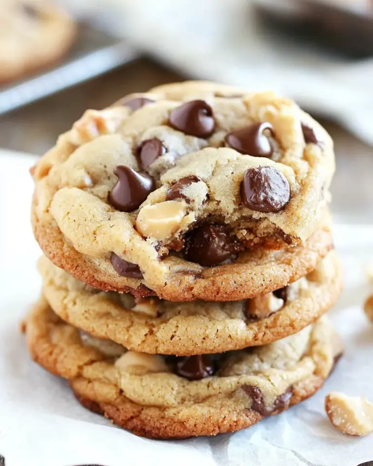 Homemade Hazelnut Toffee Chocolate Chip Cookies photo
