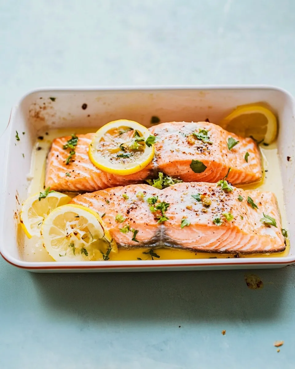 Quick Healthy Baked Salmon recipe photo
