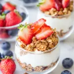 Easy Healthy Breakfast Parfait Recipe (Homemade Granola) photo