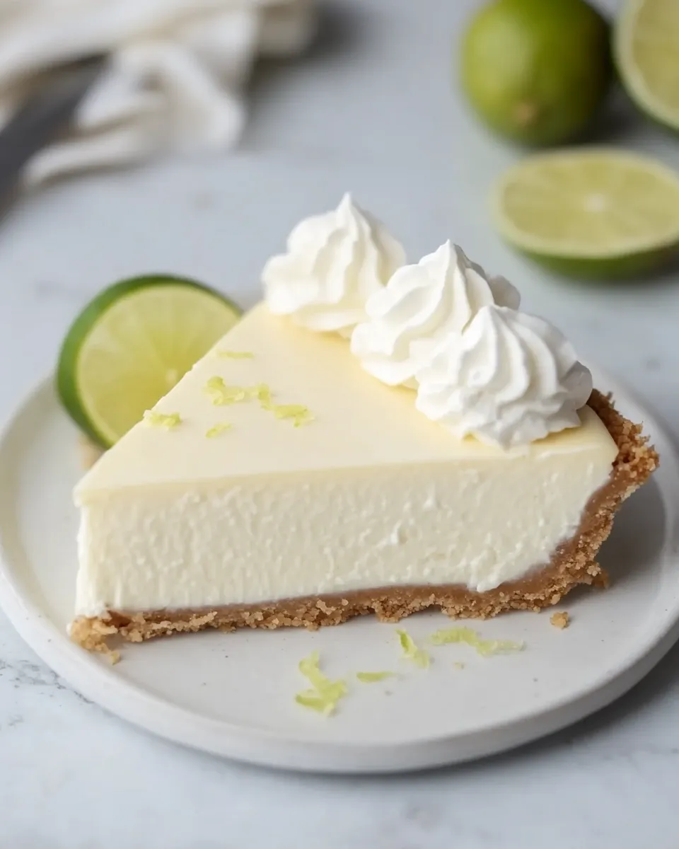 Easy Healthy Key Lime Pie recipe photo
