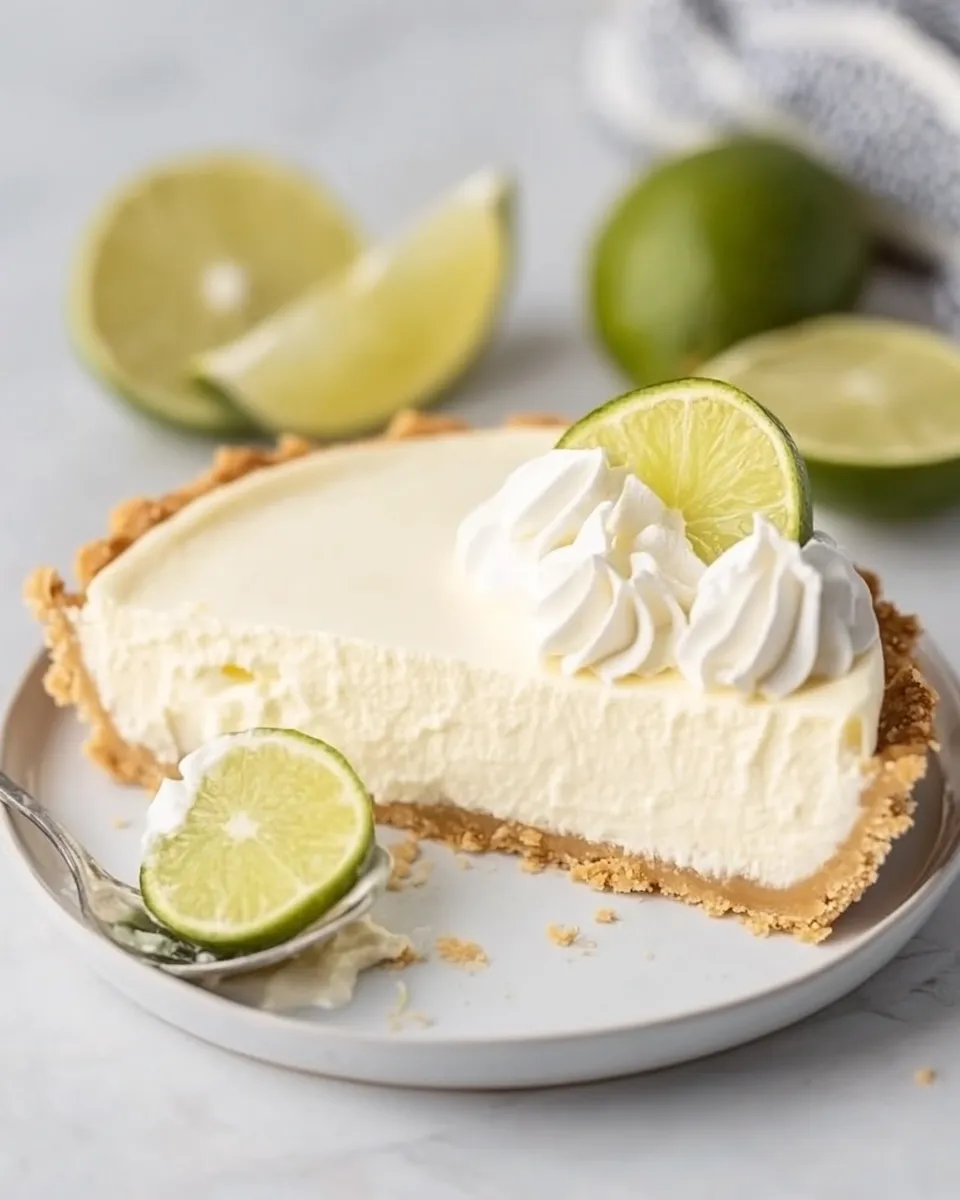 Delicious Healthy Key Lime Pie shot