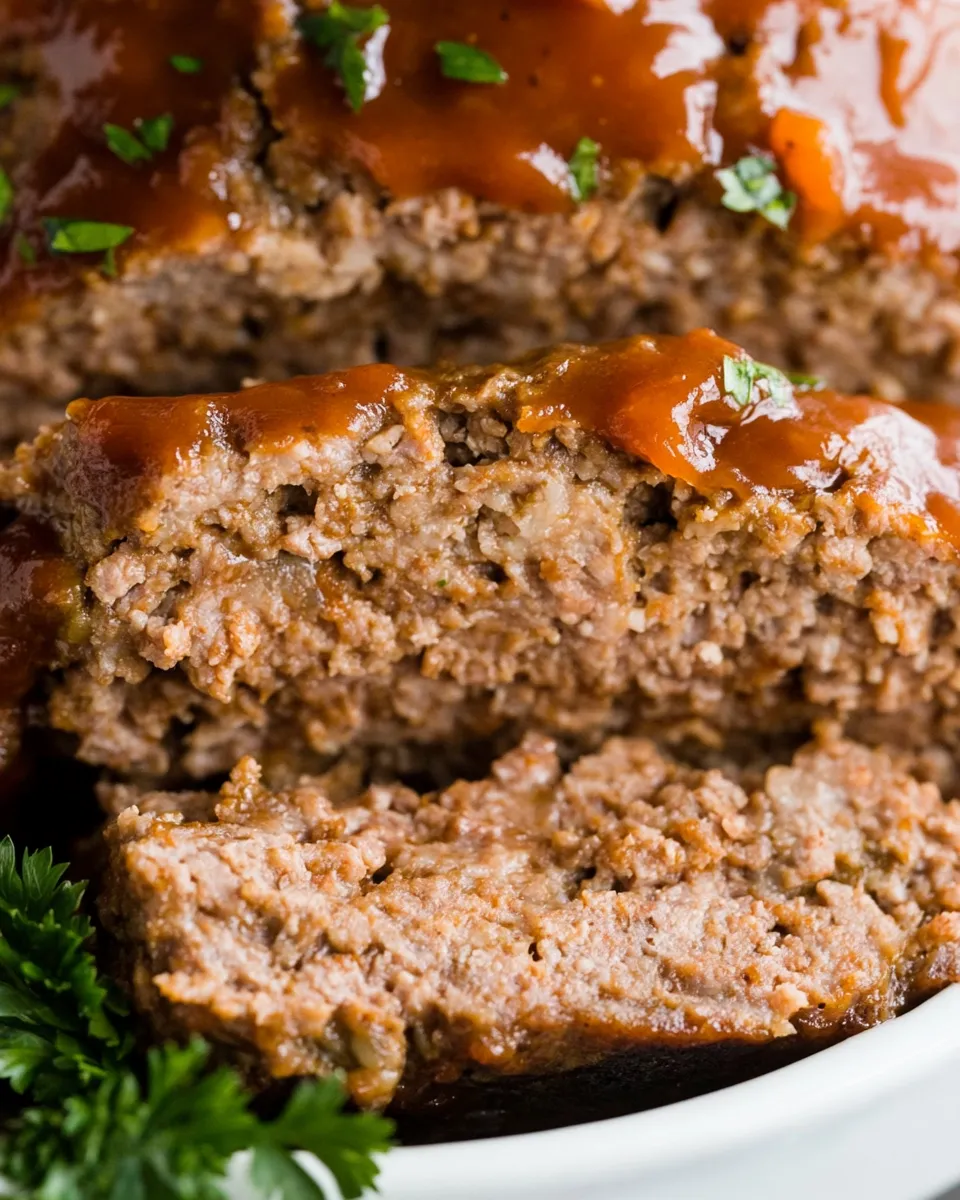 Classic Healthy Meatloaf image