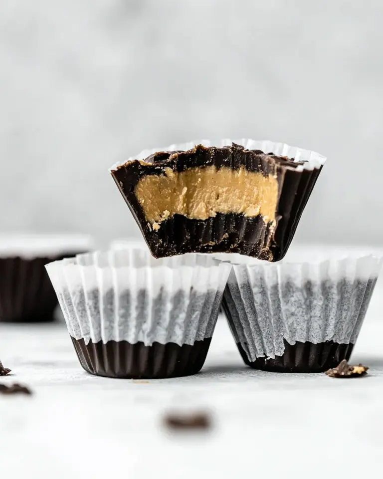 Homemade Healthy Protein Peanut Butter Cups photo