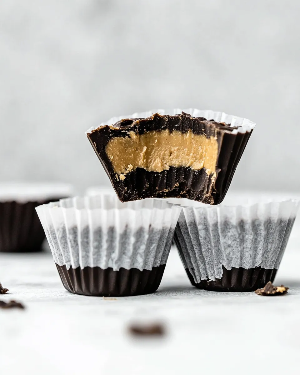 Homemade Healthy Protein Peanut Butter Cups photo