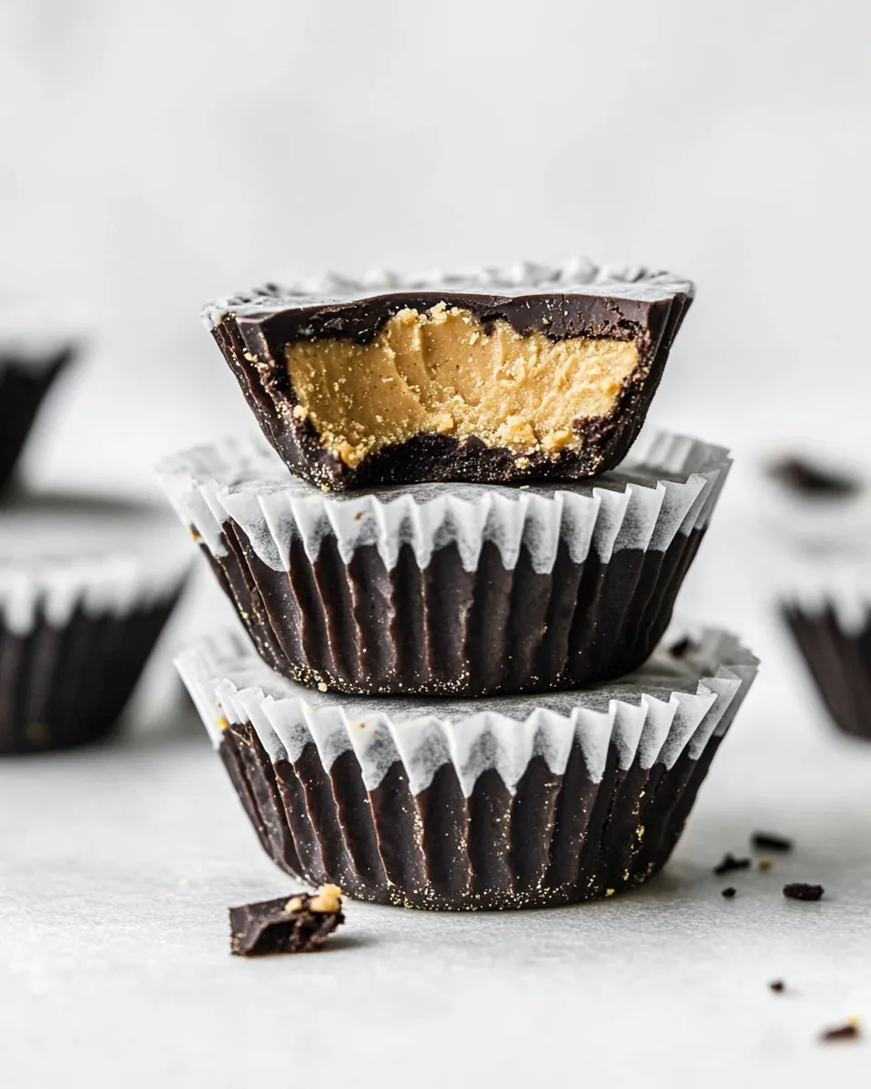 Classic Healthy Protein Peanut Butter Cups image