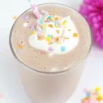 Homemade Healthy Vegan Cake Shake photo
