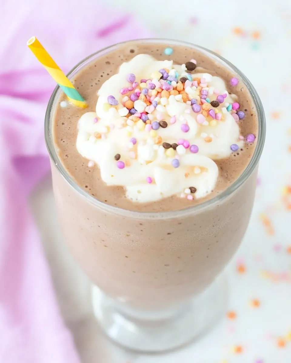 Classic Healthy Vegan Cake Shake image