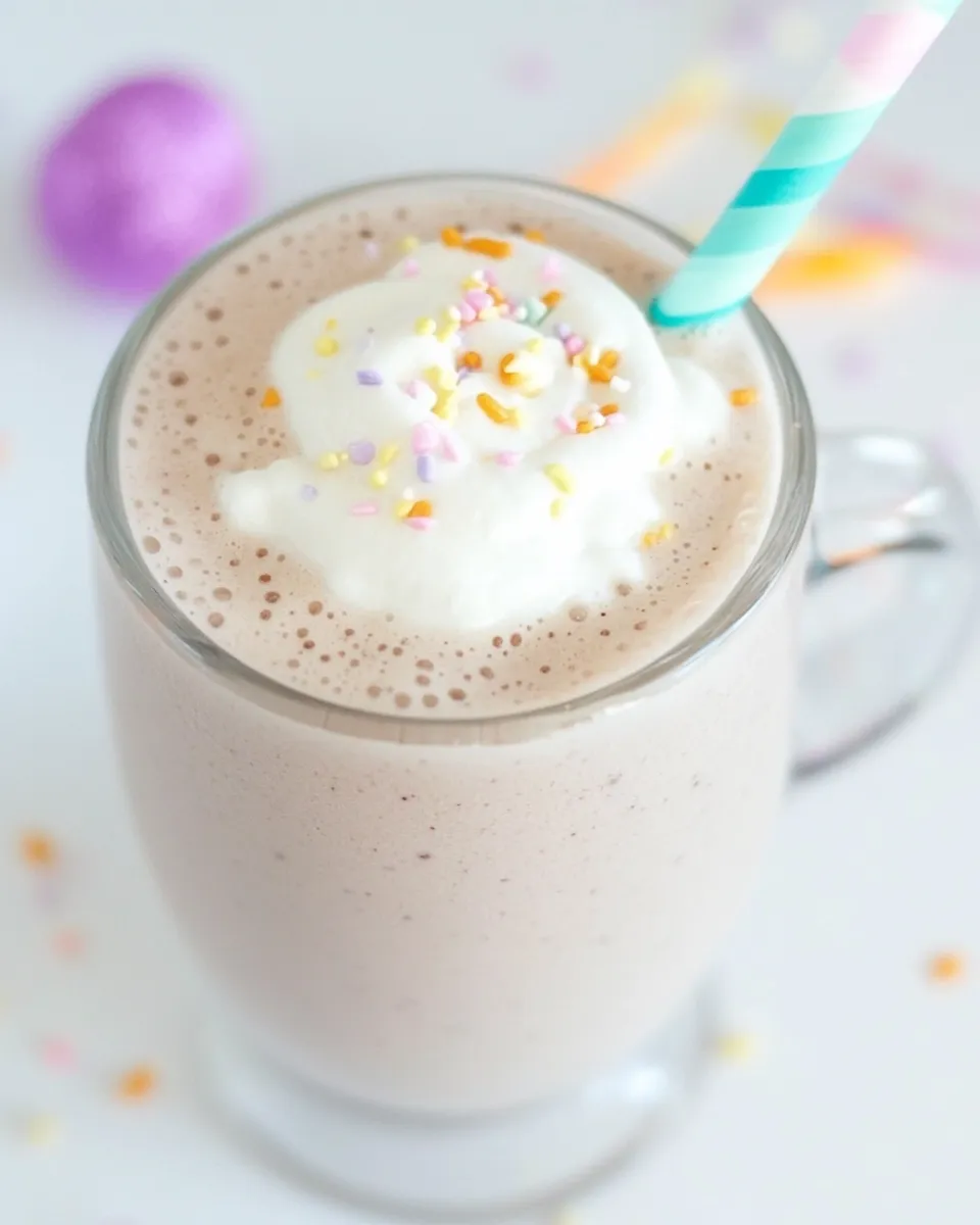 Easy Healthy Vegan Cake Shake recipe photo