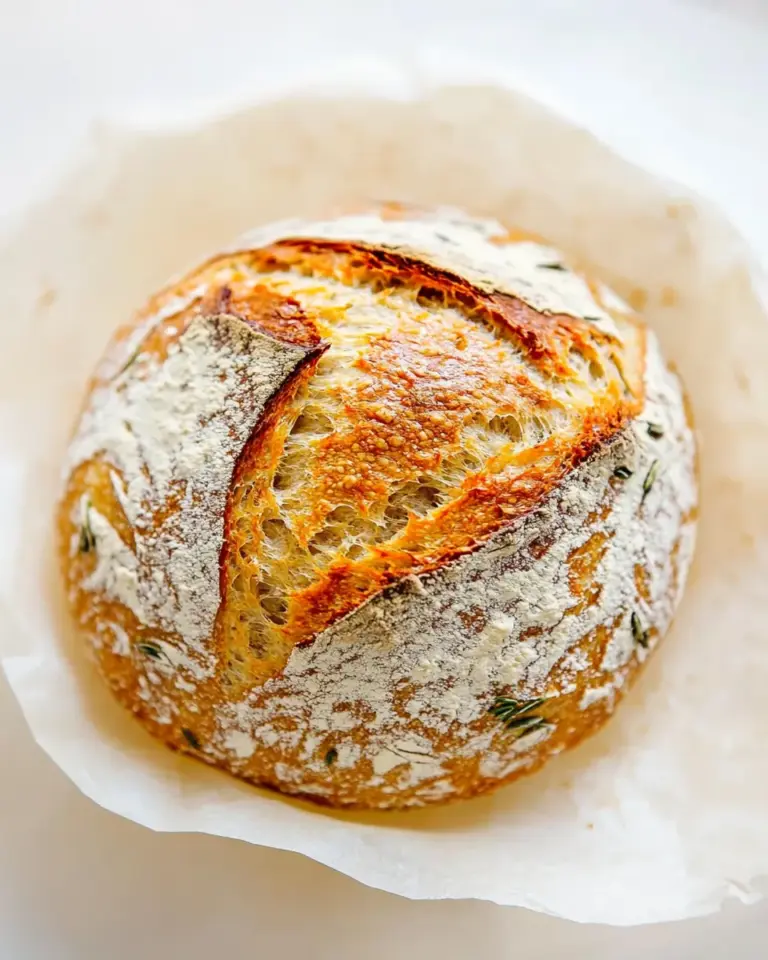 Homemade Herb Bread (No-Knead) recipe photo