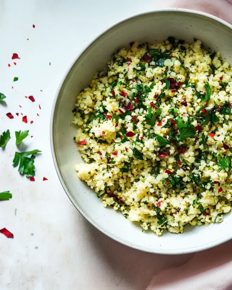 Easy Herbed Cauliflower Rice Recipe photo