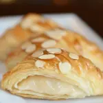 Homemade Almond Croissants photo