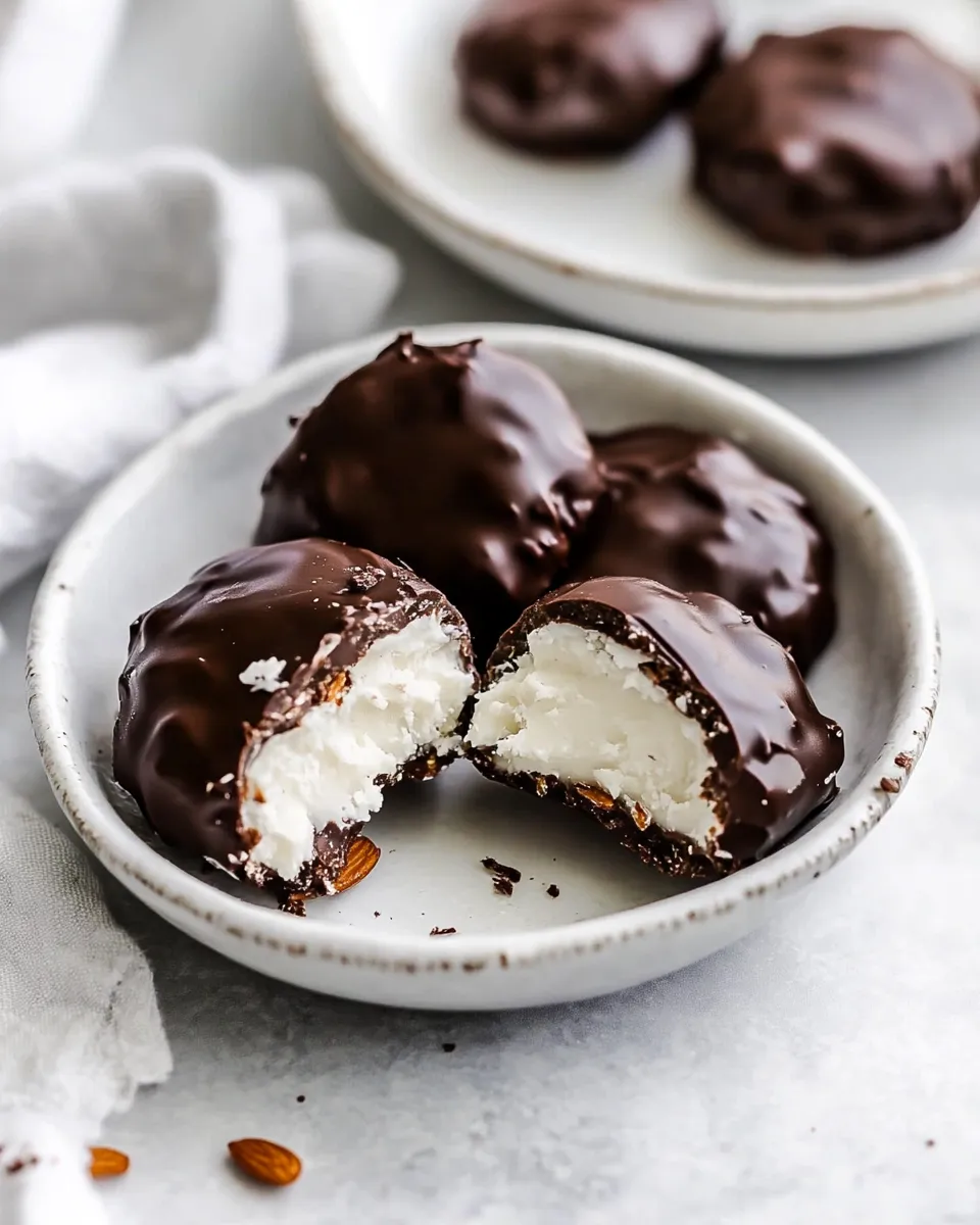 Healthy Homemade Almond Joys photo